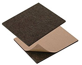 VYNEX 3101781031058 Filzgleiter braun, D: 80 x 100 mm, unbekannt, Einheitsgröße
