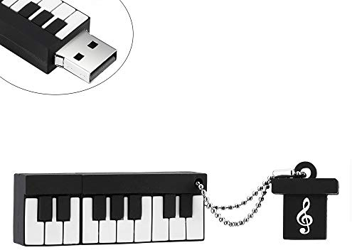 GARRULAX Clé USB, Upgrade imperméable clé USB2.0, 8 Go / 16 Go / 32Go Cles USB Dessin 3D Mignon Stockage de données Haute Vitesse Mémoire Stick Pendrive