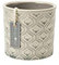 Burgon & Ball Venetian Glazed Ceramic Plant Pot, Small, Soft Grey