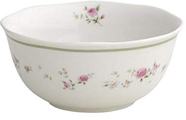 Brandani 53414 Set 2 Pezzi Ciotolina Nonna Rosa in Porcellana