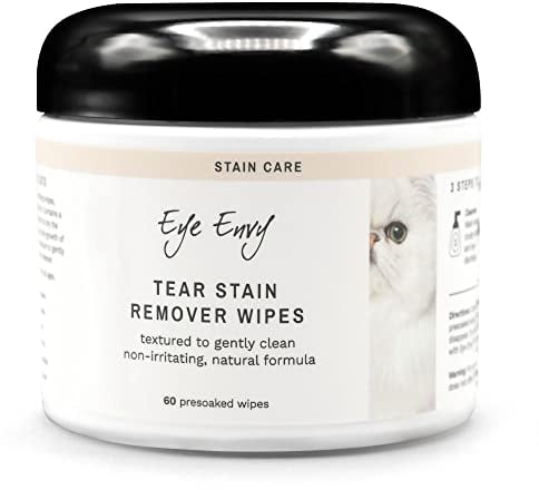 Eye Envy, Lingettes pré-imbibées détachantes pour Chat