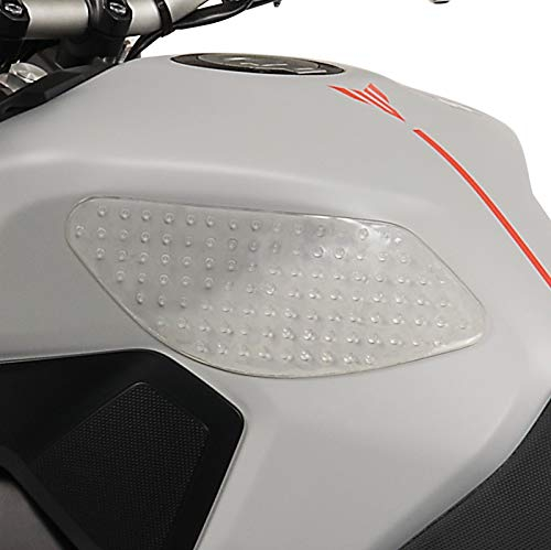 Seiten-Tankpad Grip Pad Kniepad M Kompatibel mit Aprilia RSV Mille, RSV4 / Factory/RF/RR, Shiver 900/750 / GT, Tuono 1000/ R, RSV4 1100 Factory, Tuono V4 R / 1100 RR/Factory