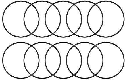 O-Ringe Nitrilgummi 53mm Innendurchmesser 56mm OD 1,5mm Breite Dichtungsring Rund 20 Stück