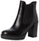 Tamaris Chelsea Boots für Damen, Stiefeletten für Damen, Schwarz, 37 EU