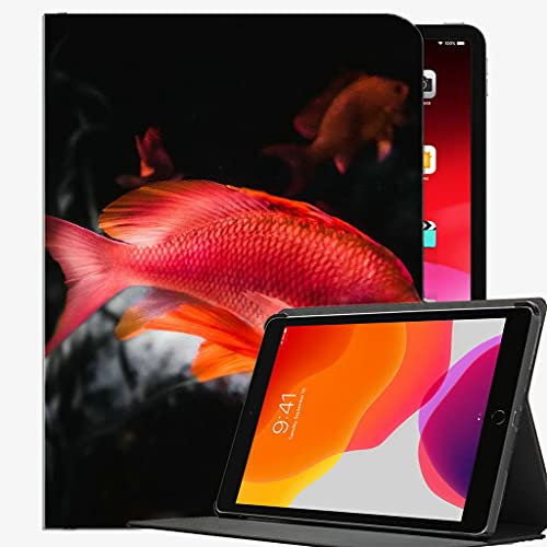 Coque fine pour iPad Air 2 9,7, poisson orange, coque pour aquarium
