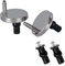 Quick Release Toilet Seat Fixings, Universal Toilet Seat Top Fittings, Quick Release Toilet Seat Hinges for WC Toilet Blind Holes