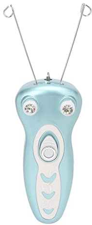 Sonew Thread Epilator Damen, Elektrischer Gewinde Epilator mit Baumwollfaden, Faden-Haarentferner mit LED Beleuchtung