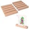 ToolSpace Kartenhalter Holz OHNE Splitter 10x Tischkartenhalter Tischaufsteller Hochzeiten Speisekartenhalter Party Stabli Menükartenhalter Postkartenhalter Fotohalter Buchenholz Fotoleiste 15 cm lang