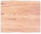 vidaXL Tischplatte, Holzplatte für Tisch Esstisch Couchtisch, Massivholzplatte Handgefertigt mit Baumkante, Ersatztischplatte, Hellbraun 60x50x(2-4) cm Massivholz Behandelt