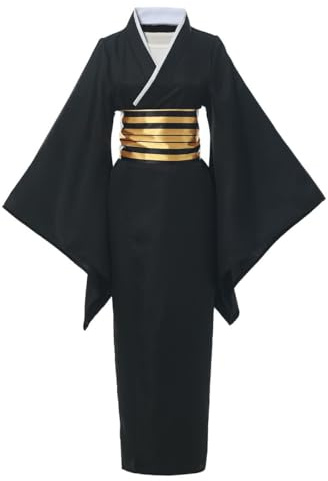 COSDREAMER Japanisches Yukata-Kimono-Kostüm für Herren, Kimono Kostüm