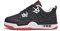 Adoff Basketballschuhe für Kinder, Freizeitschuhe, Brettschuhe, Sportschuhe für Studenten, Kinderschuhe (schwarz rot,35)