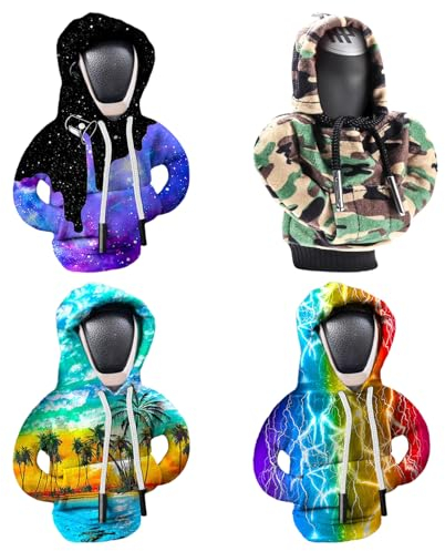 Komsoup Schaltknauf Hoodie - Lustige Abdeckung für Auto-Schalthebel, Innenraum Deko