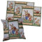 Gobelin Tischset 2er Pack Ostern Tischdeko mit Baumwolle Osterdeko Untersetzer Esstisch Deko Landhaus Typ884 Platzsets 33x46 cm Patchwork Osterhasen