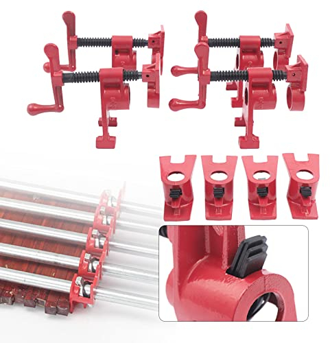 Set di morsetti a vite per tubi, 3/4, 4 pezzi