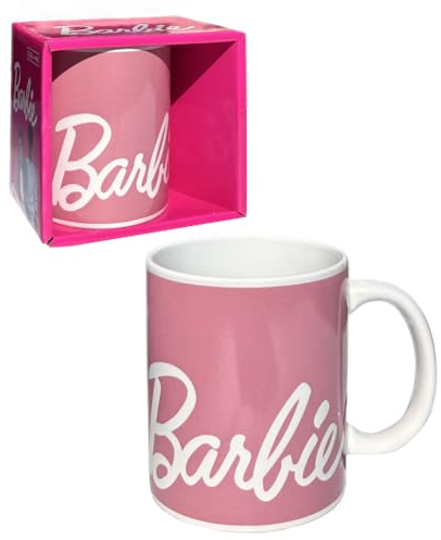 Tazza in ceramica Barbie modello mug 350 ml tazza da colazione per bambini con scatola