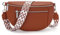 Zyig kleine umhängetasche damen bauchtasche damen kleine handtasche damen Veganes Leder crossbody bag damen Verstellbarer Schultergurt