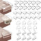 Celepoir 40 Pcs Corner Protectors for Kids, Silicone Corner Protectors, Clear Self-Adhesive Edge Protectors, Baby Safety Corner Protector, Table Corner Protector for Furniture Against Sharp Corners
