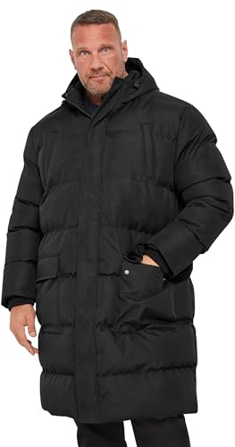 BadRhino Big & Tall Longline Puffer Jacket - Men's - Plus Size Curve