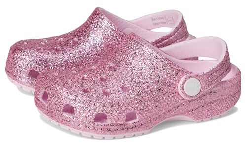 Crocs Unisex Kinder Classic Iridescent Glitter Clog K