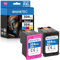 NINETEC 304 XL Schwarz und Farbe Patrone Tintenpatrone Multipack Ersatz für HP 304 Druckerpatronen für HP 304 XL 304XL für DeskJet 2600 2620 2622 2630 3720 3730 3750 3760 3762 Envy 5010 5020 5030 5032