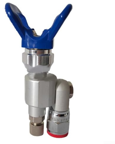 287030 Clean Spray Absperrventil, mit 180° Düsendrehvorrichtung, für 7/8 Zoll Gewindegröße Airless-Farbsprühwerkzeuge und Verlängerungen (B)
