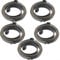 BlesConi Chainsaw Recoil Pull Starter Spring 10.3mm Metal Replacement Part for Chinese Chainsaw 5200 5800 52cc 58cc Garden Power Tool Engine Component(5pcs)