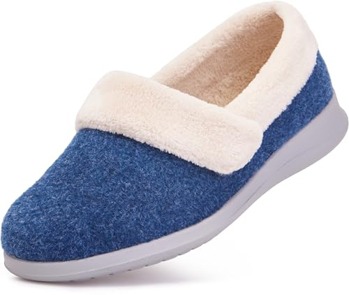Cosyfeet Chloe - Extra Wide Women's Slippers - 6E Width
