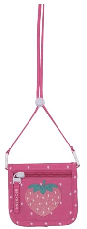Beckmann Brustbeutel Neck Pouch Strawberry Purpur