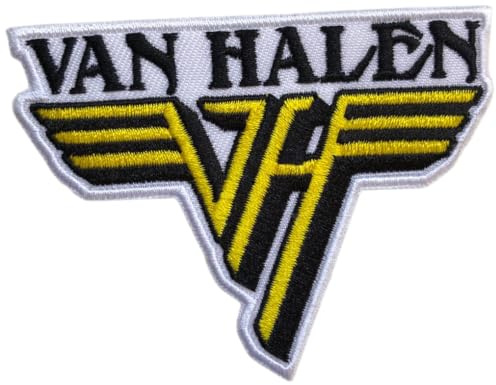 Van Halen Text & Yellow Logo Patch