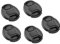 5 Packs Bundle 46MM Front Lens Filter Snap On Pinch Cap Protector Cover for DSLR SLR Camera Lense 46 mm