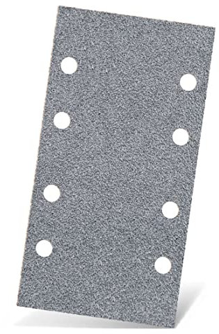 MENZER Platinum Klett-Schleifblätter, 180 x 93 mm, 8-Loch, f. Schwingschleifer, Halbedelkorund (50 Stk.) K240