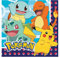Amscan 9904821 - Servietten Pokemon, 16 Stück, 33 x 33 cm, Tischdekoration, Party, Kindergeburtstag