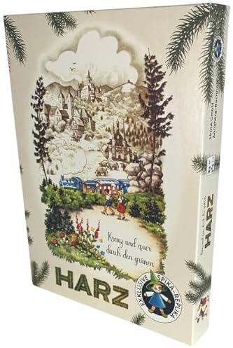 SPIKA | Eine Harzreise (Brettspiel) - Entdecke die Schönheit des Harzes | Spannende Wanderung durch Wernigerode | Lerne Tier- und Pflanzenwelt kennen | Spaß für Familie und Freunde