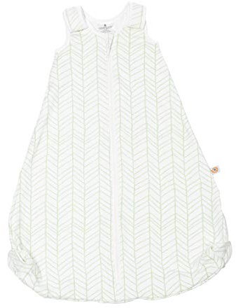 Ergobaby Ganzjahres Baby-Schlafsack mit Füßen Gurtschlitz 6-18 Monate Baumwolle TOG 1 Sommer Winter, On The Move Bamboo