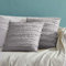 OMMATO 2er Set Kissenbezug 50x50cm mit Tassel Dekokissen Boho Kissenbezüge Dekorative Kissenhülle für Sofa Couch Schlafzimmer Wohnzimmer Hellgrau