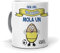 Taza de Fútbol | Tazas de Desayuno F.C Villareal | Regalo Original y Divertido para los Aficionados del Fútbol | Accesorios de Fútbol | Taza de Regalo de Cerámica de 350 ML