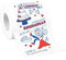 Paper Dreams Papier toilette pour couple de mariés - Unisexe - 10 x 9 cm - Papier blanc