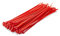 Cableties.co.uk Multi-Use Heavy Duty Red Coloured Cable Ties, 200mm x 4.8mm Premium Nylon Zip Ties, 100 Pack, Indoor/Outdoor, Wire Management, Cable Tidy Under Desk, Gardening, Office and DIY