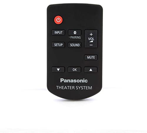 Original N2QAYC000121 Remote Control for Panasonic SC-HTB400EBK SC-HTB600EBK SC-HTB900EBK All-in-One Soundbar with Dolby Atmos