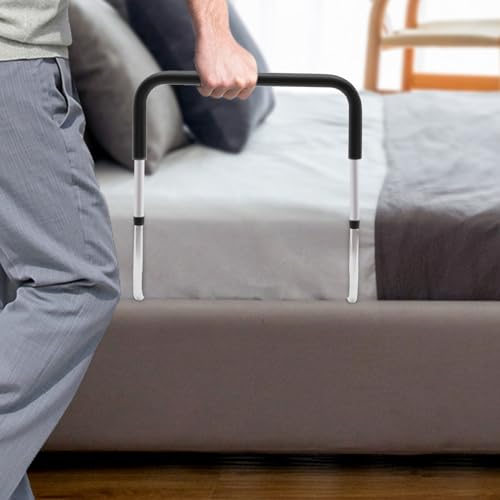 Aohuada Bettgitter für ältere Menschen und Erwachsene, Nachttisch, vorbeugender Haltegri,Bettgitter Rausfallschutz Senioren, Sicherheit Bettgeländer