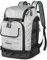 Unigear Skischuhtasche mit Helmfach und Rucksackgurten, Skirucksack Skischuhrucksack mit Helmtasche, Skitasche Siksack für Skistiefel, Schlittschuhe, Snowboard, Inline-Skates (Armygrün)