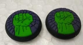 Lot de 2 capuchons de protection pour manette de manette de PS5, PS4, Xbox, One, X, S, vert PARTS4U®
