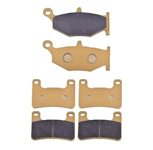 HLWXMDZ Bremsbeläge Für Suzuki DL1000 Für V-Strom 1000 2014-2019 DL 1000 Für V-Strom XT 2017-2019 Für Hayabusa GSX-R 1300 Motorrad-Bremsbeläge Vorne Und Hinten Scheibe Motorrad-Bremsbelagsätze