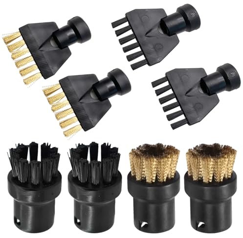kingsea Replacement Dust Remove Steam Cleaning Brush,Steam Mop Brush Head,Steam Brush Attachments Compatible with Karcher SC1 SC2 SC3 SC4 SC5 SC7 CTK10 Steam Cleaner Replacement Parts