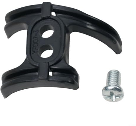 Bicycle Gear Cable Guide, Under Bottom Bracket With Fixing Screw, Metal Shifter Line Protector For Road Bicycle Accessories (black)