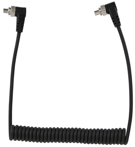 TOPINCN Synchronisierungskabel für Kamera und Blitz, Professionelles Blitz-PC-Kabel, Ideal für Fotoprofis