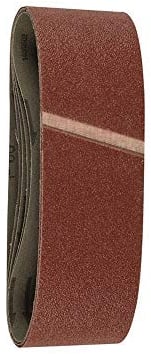Hikoki 753243 -Carta abrasiva per levigatrice a fascia, 76 x 533 mm, grana 80, 5 pz)