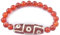 Neun Augen DZI Achat Perlen Stretch Armband Feng Shui + 1 kostenloses rotes Schnurarmband SKU:H2092, one size, Stein, Achat