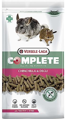 VERSELE-LAGA - Complete Chinchilla & Degu - Alimento estruso “tutto in uno” per cincillà e degu - 1,75kg