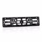 Number Plate Holders Matte Black Finish / Car Registration Surrounds / Front & Rear Frames